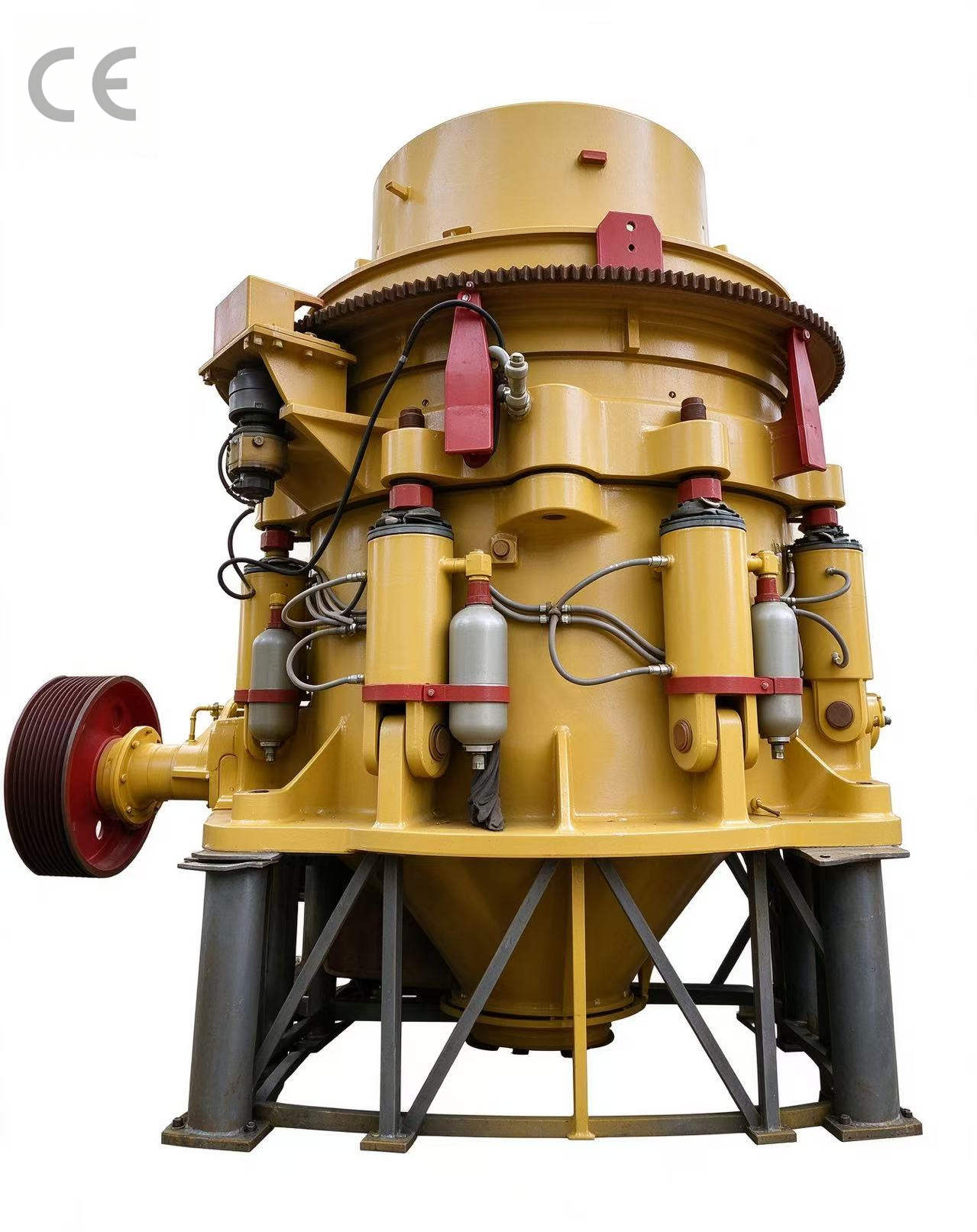  HP Series Hydraulic Cone Crusher, Stone Crushing Machine for Mining Quarry Aggregate